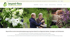 Desktop Screenshot of beyond-flora.com